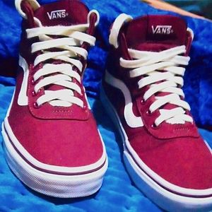 Vans Sk8 High Top Maroon